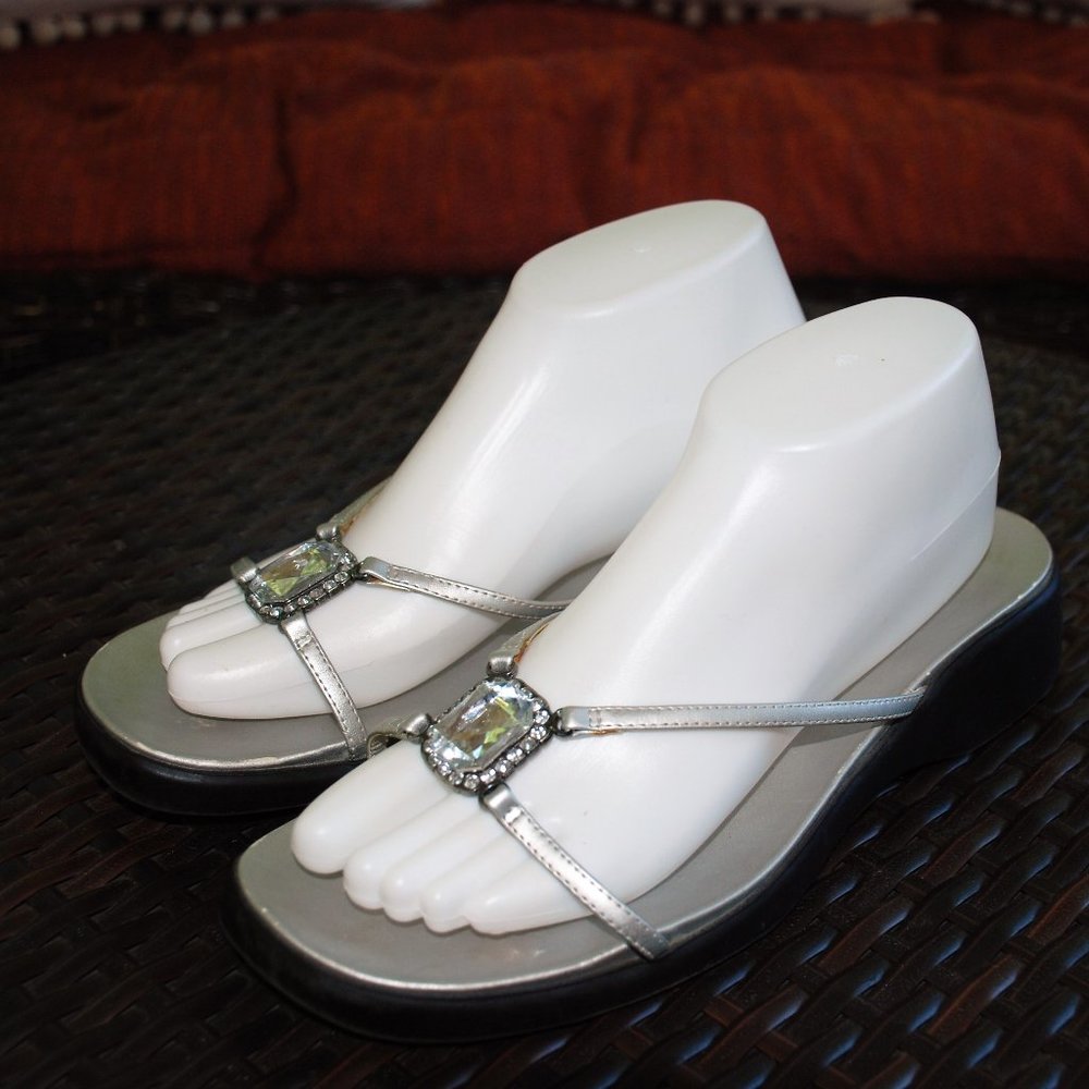 Bejeweled Slip on Platforms